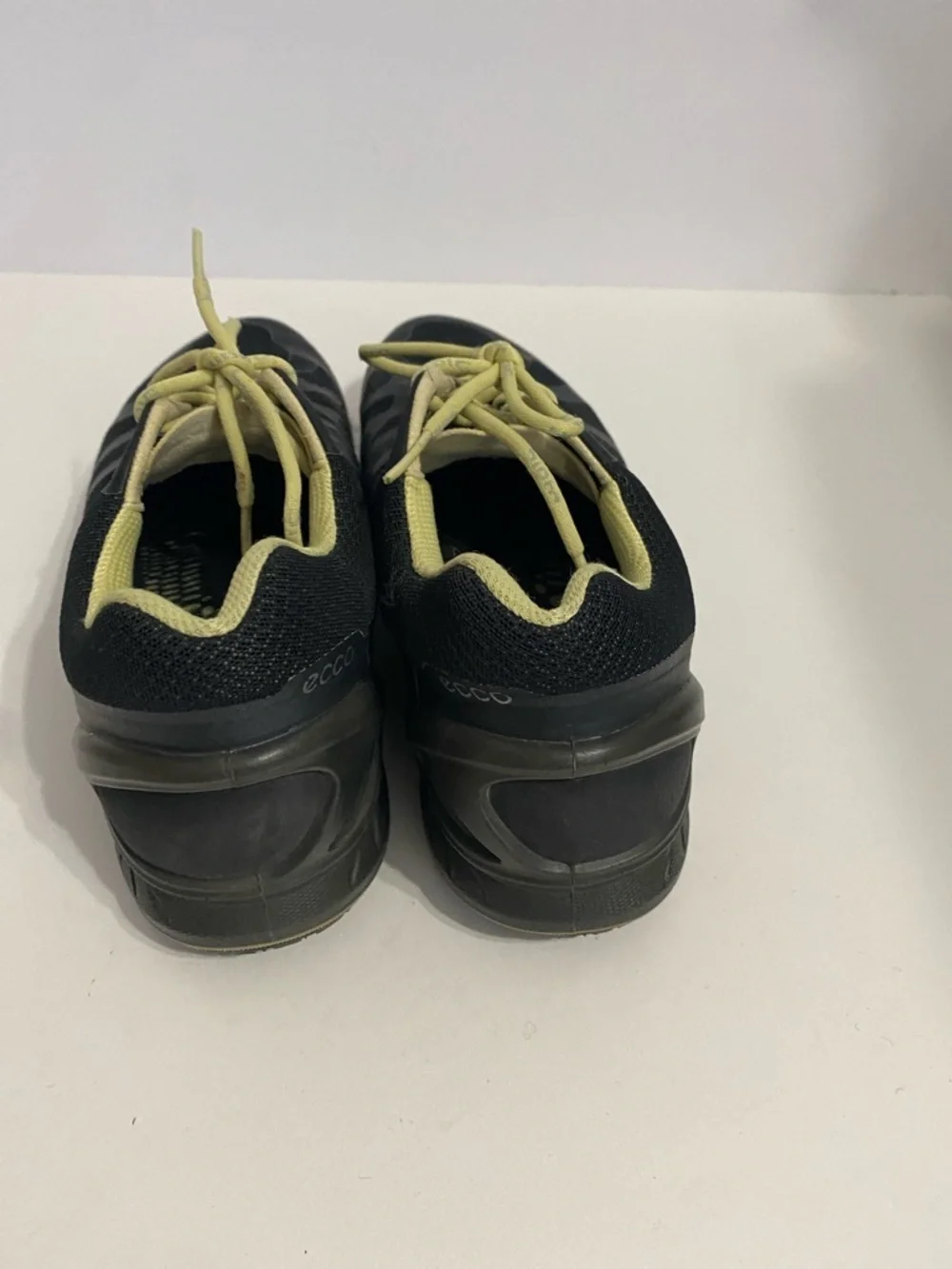 Ecco Biom Performance Shoes Mens Size 40 (7) Black Mesh Walking Sneakers
